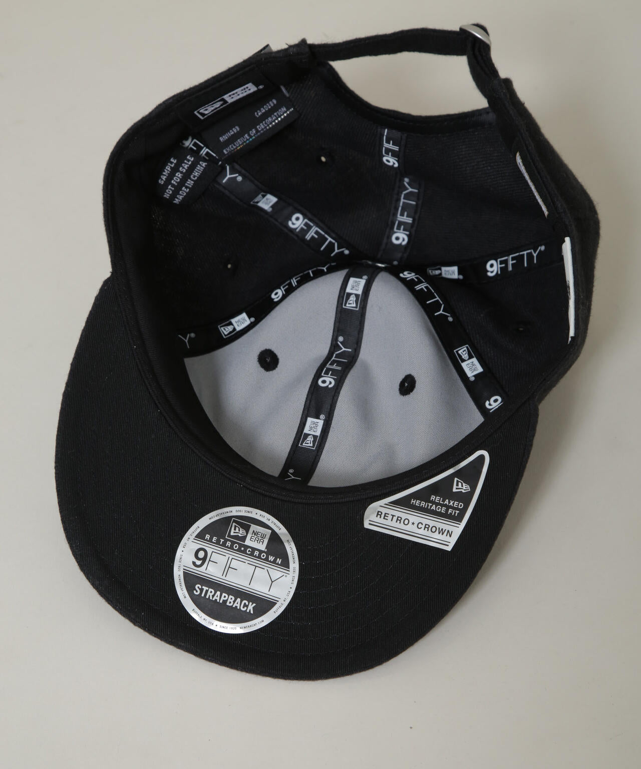 NEW ERA(R)/ 別注 RC950CS NY / MLB LINEN CAP 6706139027