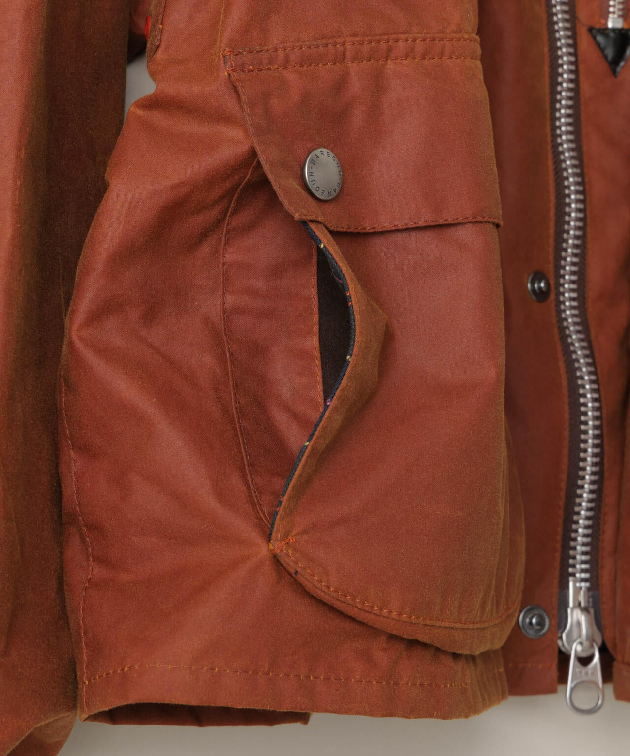 BARBOUR X PAUL SMITH/TRANSPORT WAX JACKET