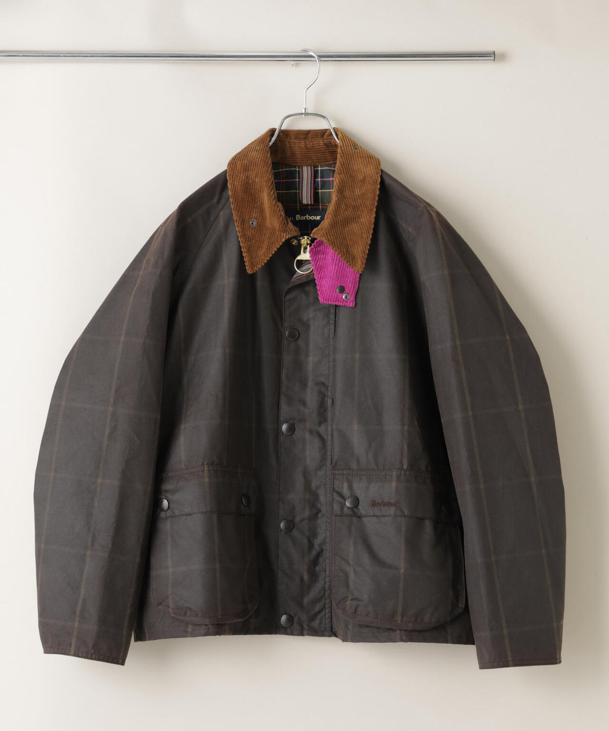 BARBOUR X PAUL SMITH/TRANSPORT WINDOWPANE WAX JK