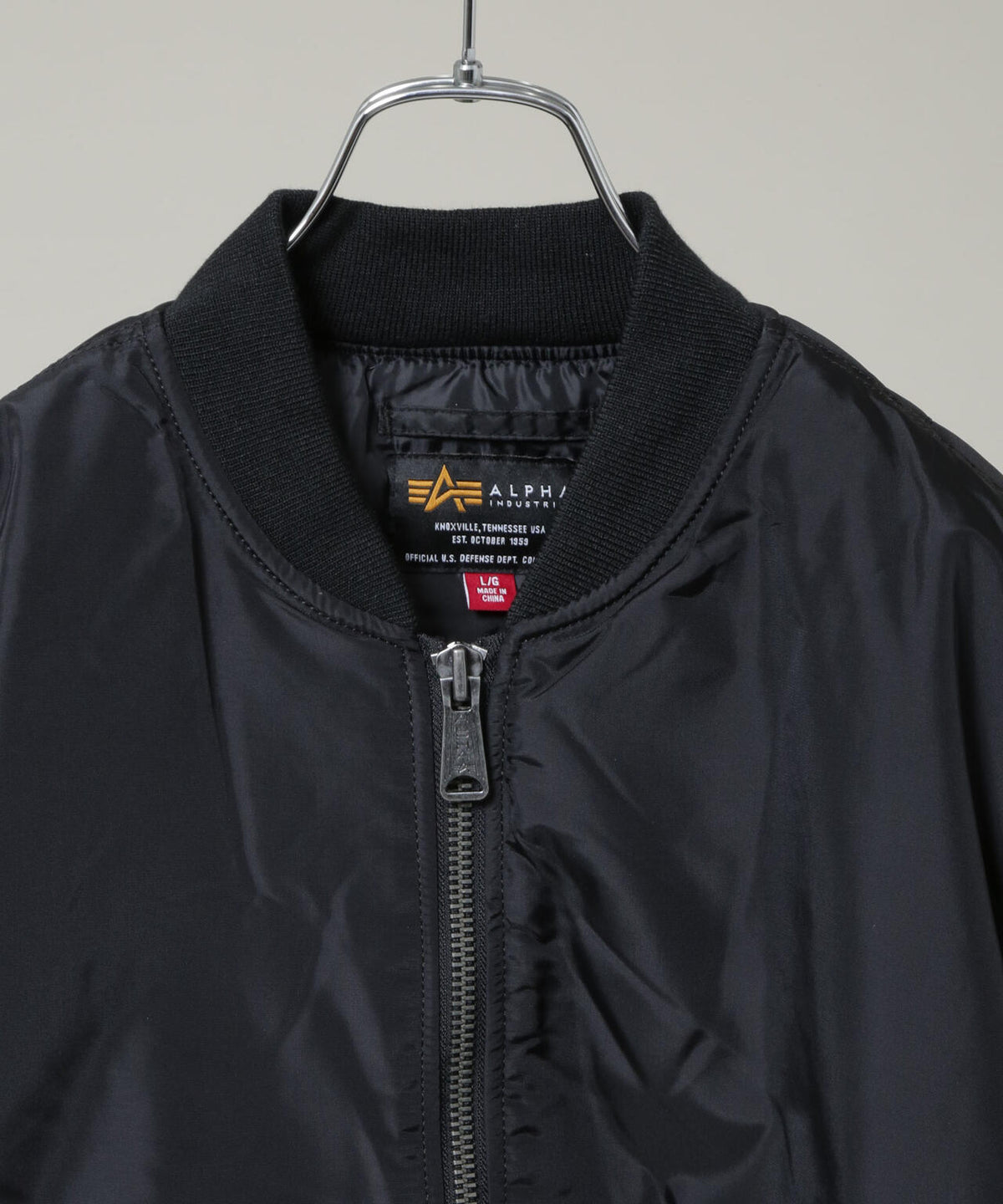 ALPHA INDUSTRIES/MA-1 RELAXED FIT FLIGHT JACKET 6706212026