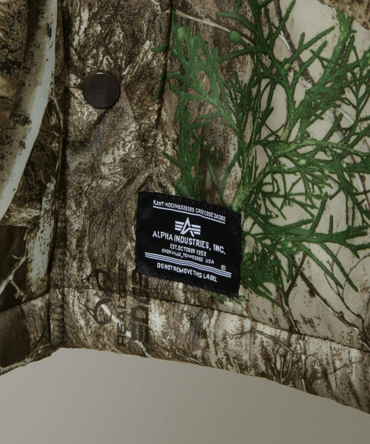 ALPHA INDUSTRIES/REED RELAXED FIT LINER (CAMO) 6706212029
