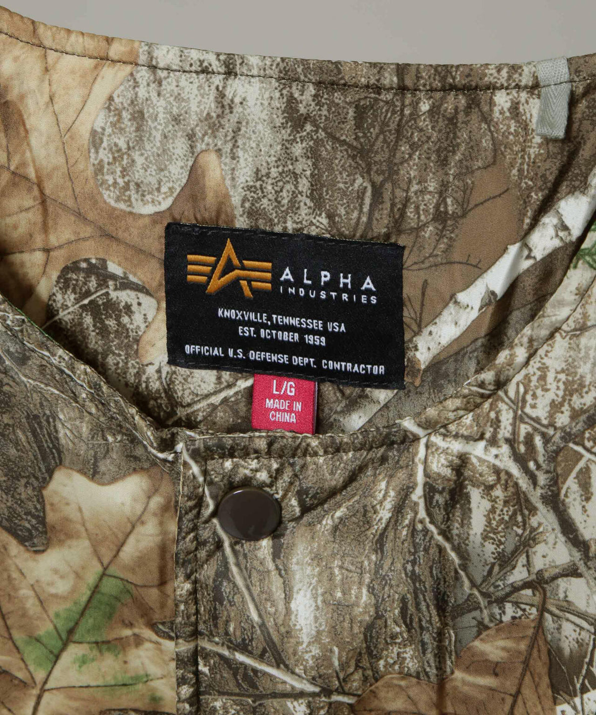 ALPHA INDUSTRIES/REED RELAXED FIT LINER (CAMO) 6706212029