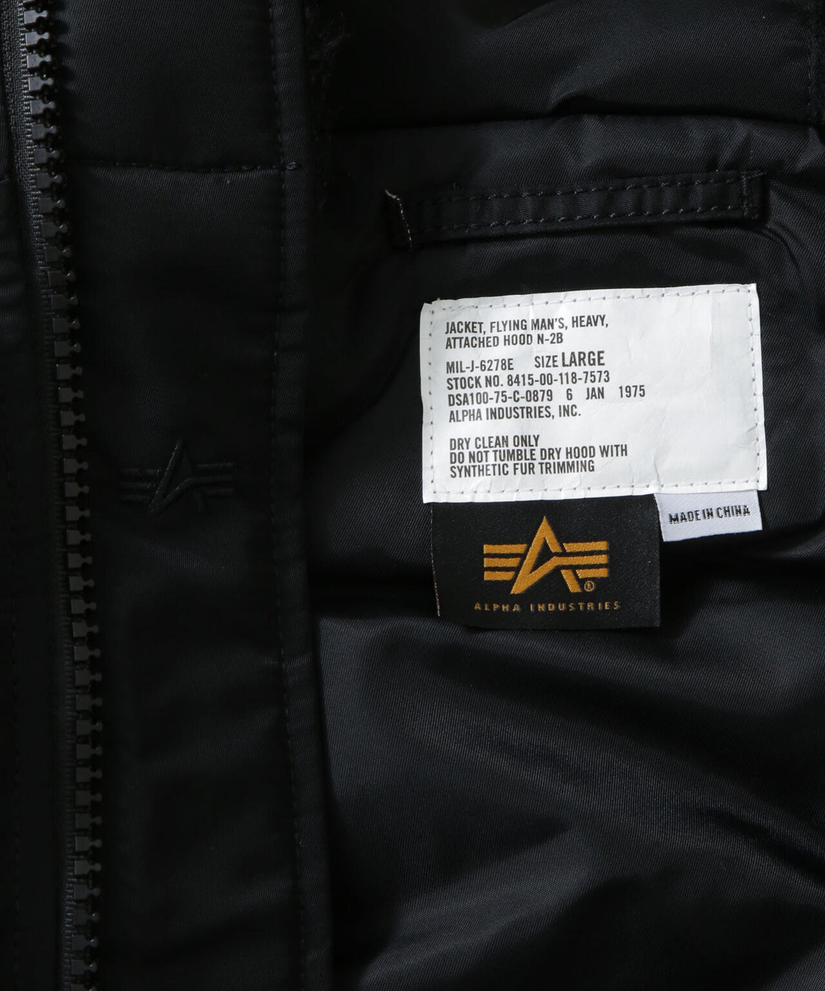 ALPHA INDUSTRIES/N-2B HERITAGE FIT PARKA 6706212030