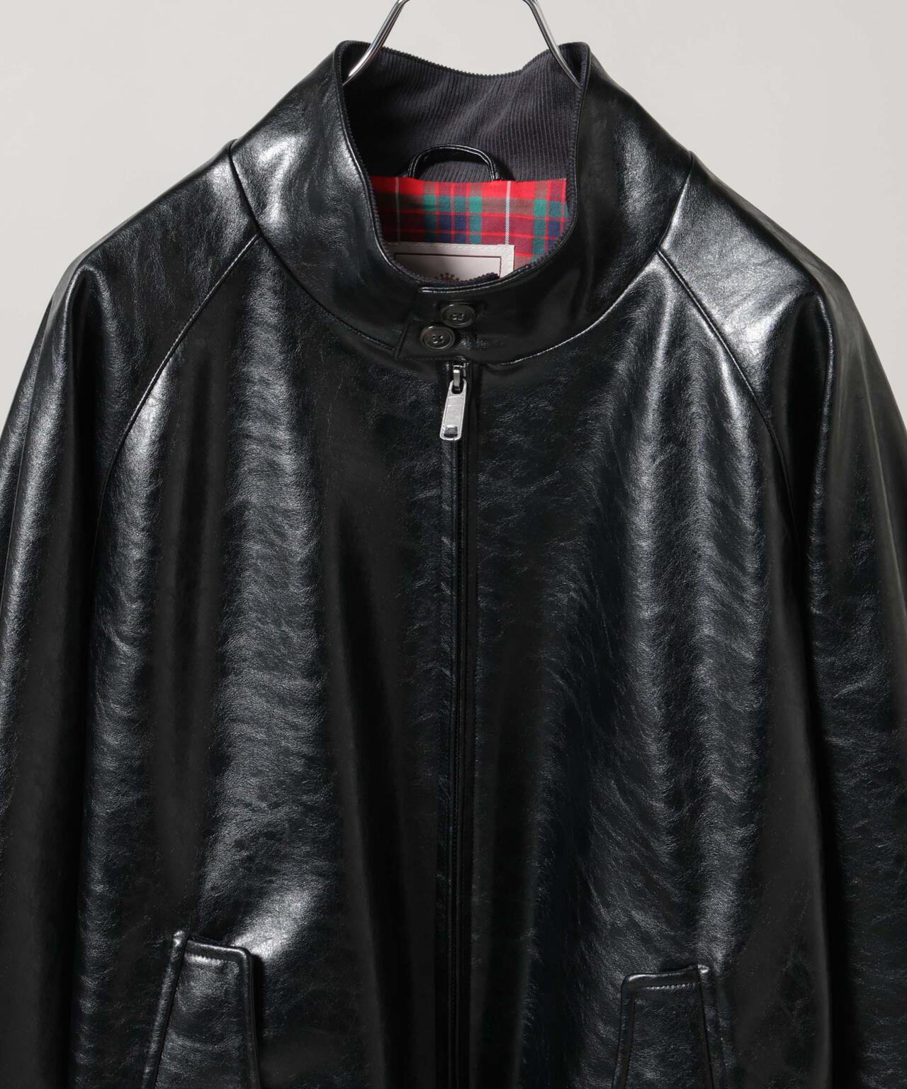 BARACUTA/別注 G9 フェイクレザー ショート ブルゾン 6706212033