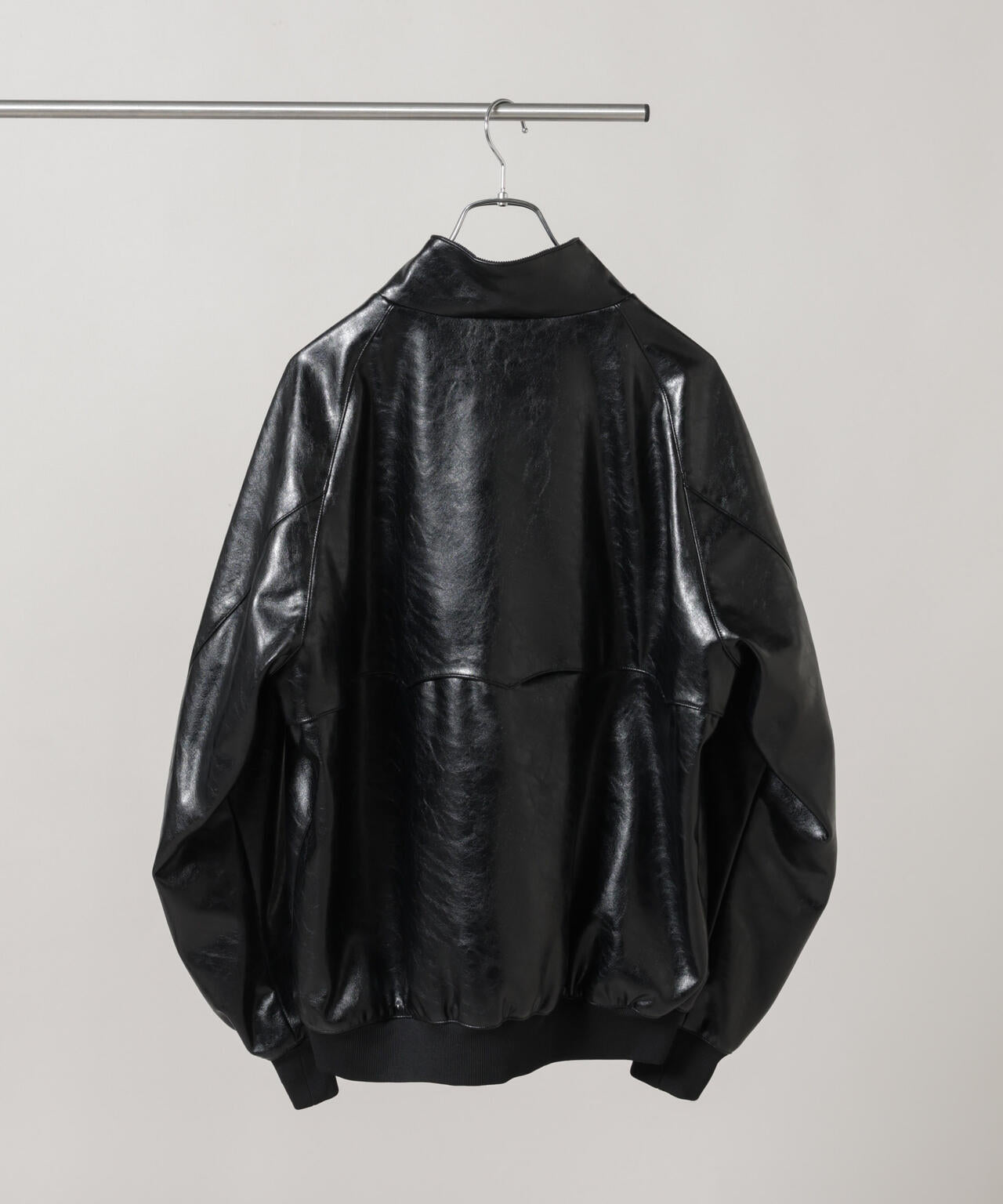 33万!最高峰DAKS レザー ブルゾン ジャケット baracuta g9 BARACUTA/別注 G9 フェイクレザー ショート ブルゾン