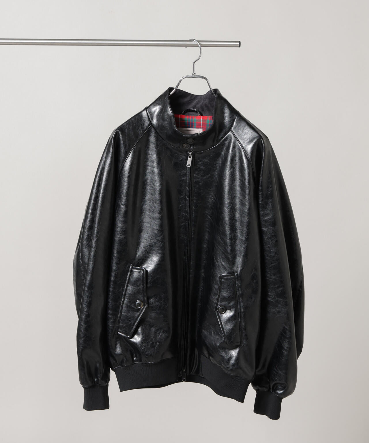 BARACUTA/別注 G9 フェイクレザー ショート ブルゾン