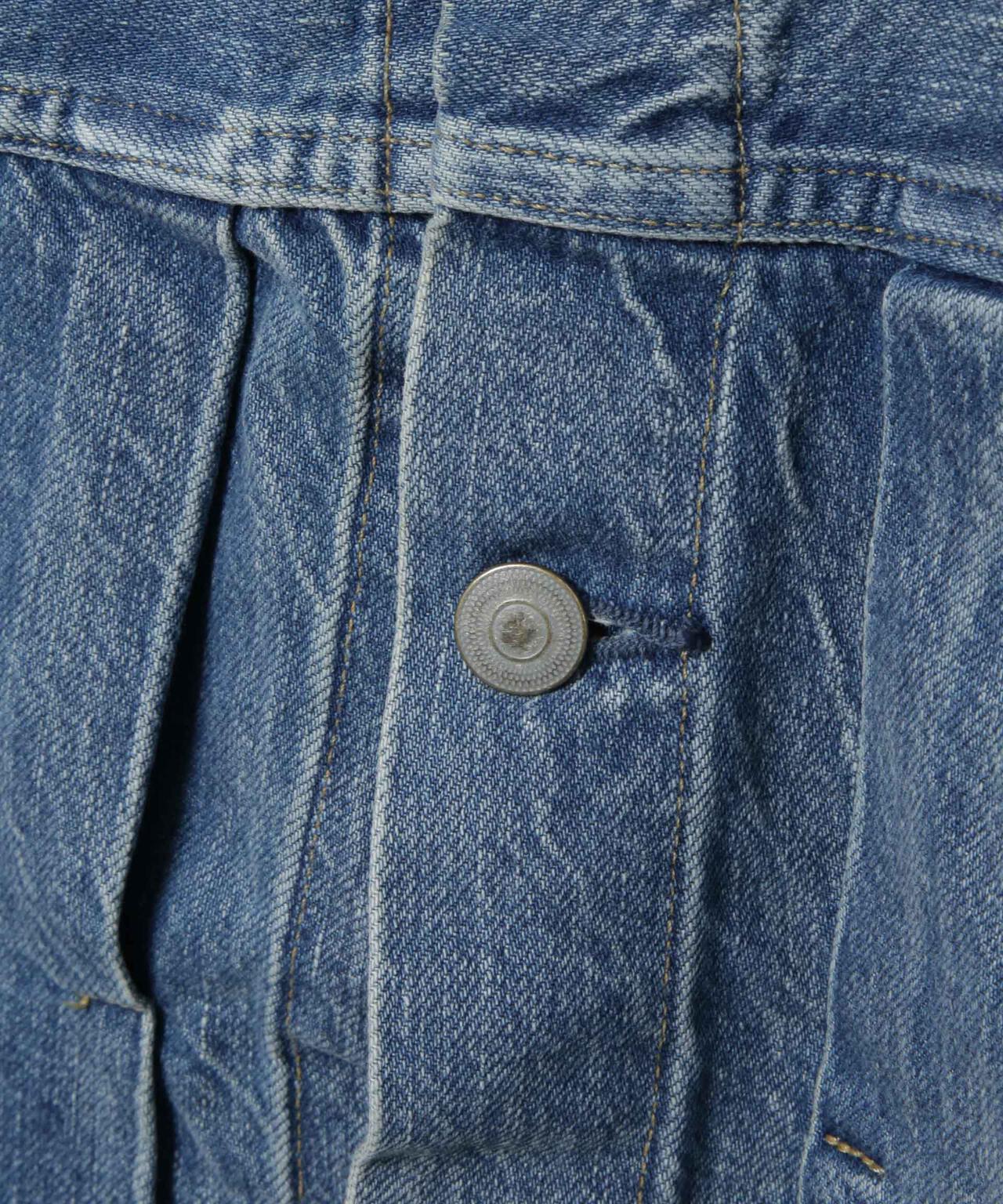 ULTERIOR/VINTAGE WASHED SELVEDGE DENIM 6706212111