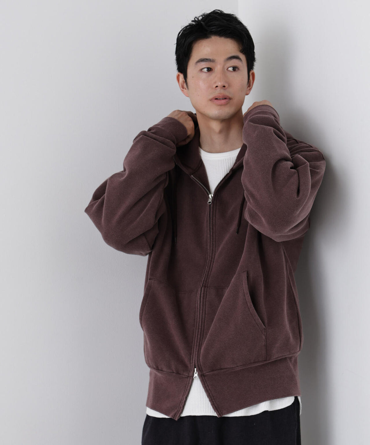 Healthknit/別注 製品加工 Classic Sweat Parker 6706223010