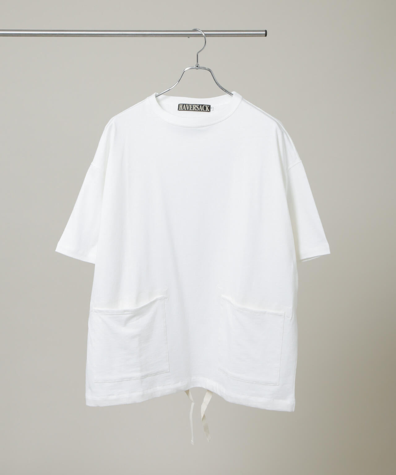 HAVERSACK/コットンヘンプ天竺ルーズフィットTシャツ