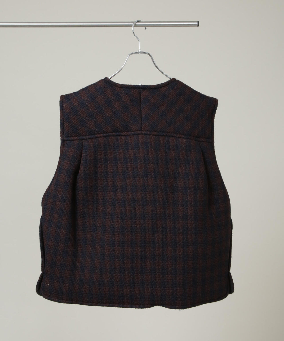 m's braque/４ BUTTON PADDED OUTER-VEST 6706225004