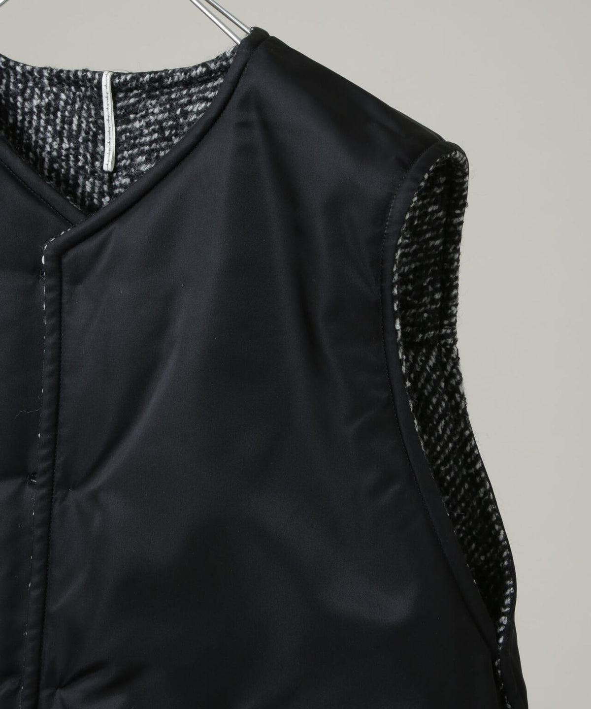 m's braque/4 BUTTON PADDED OUTER-VEST 6706225005