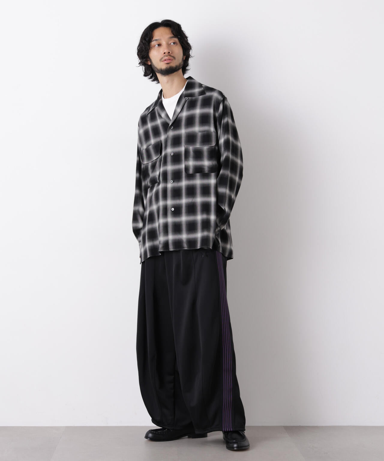 Needles/別注 H.D. Track Pant-Poly Smooth