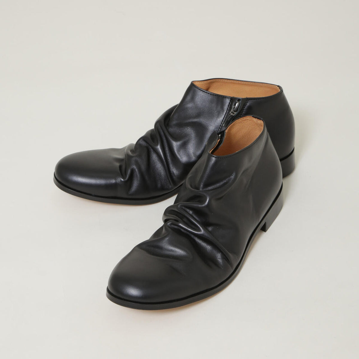 PADRONE THE STANDARD LINE/別注SHORT SIDE ZIP BOOTS/ショートブーツ