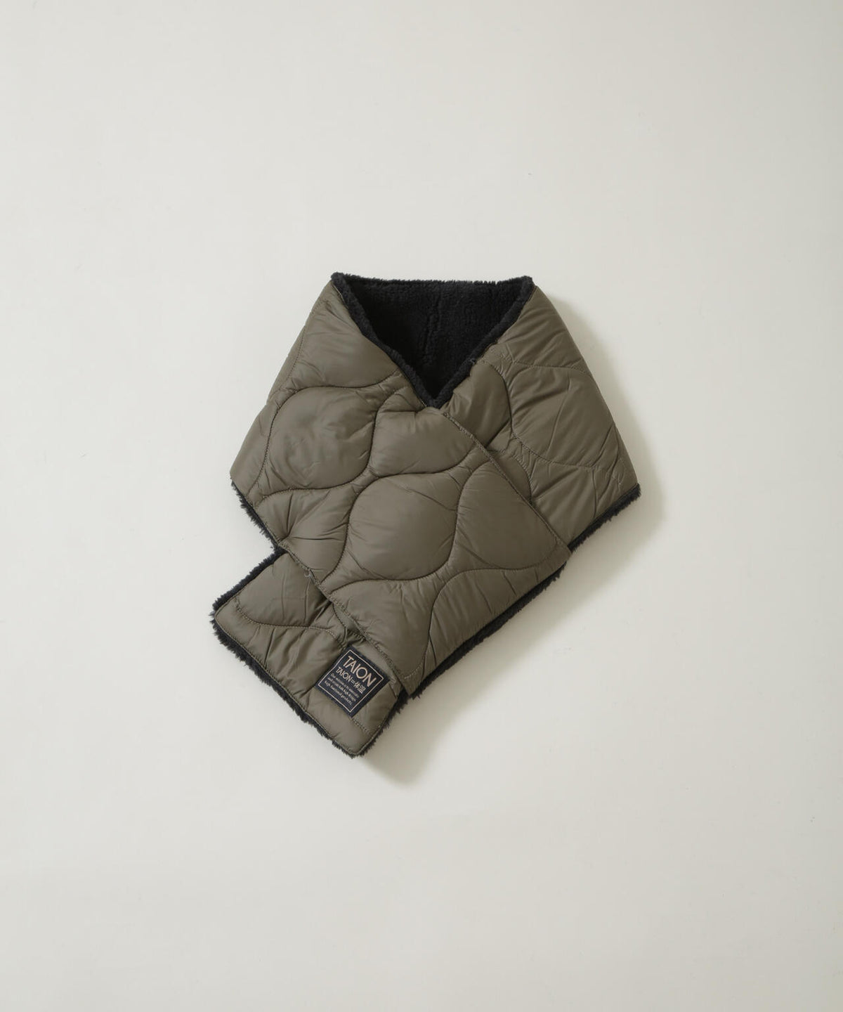 TAION/MILITARY REVERSIBLE DOWN SCARF 6706241002