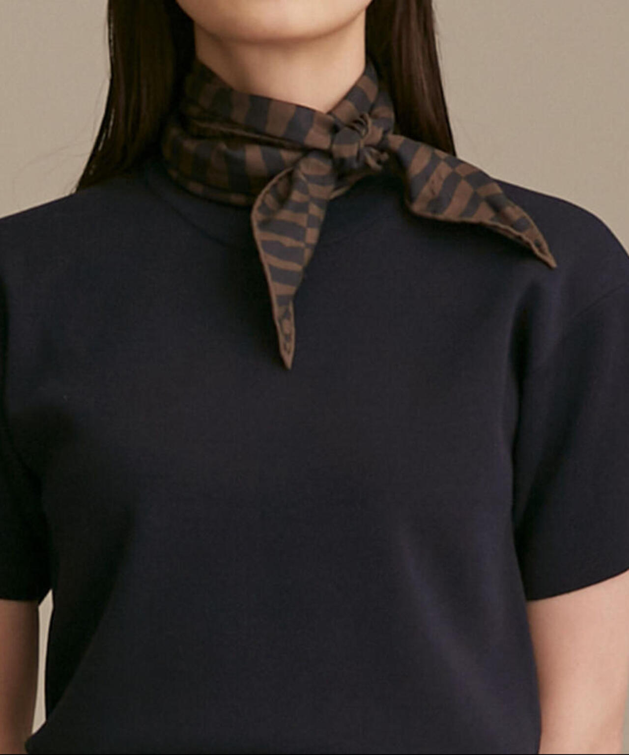 fratelli luigi/別注 変形シルクスカーフ 6712141146