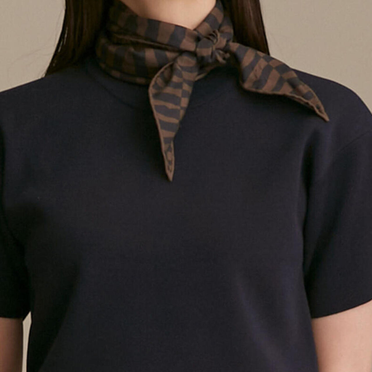 fratelli luigi/別注 変形シルクスカーフ