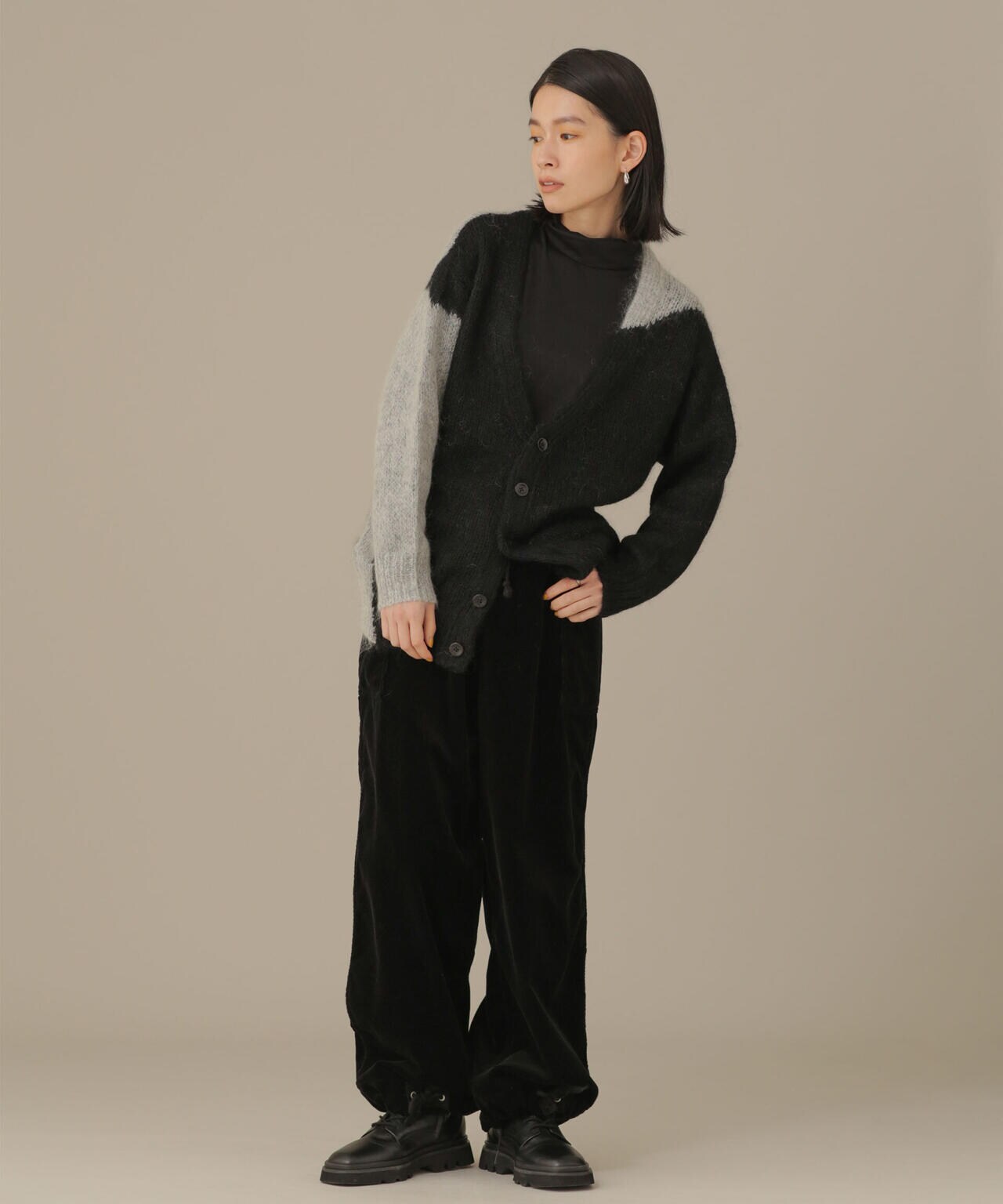 NOMA t.d./Hand Knitted Mohair Cardigan 6712222236