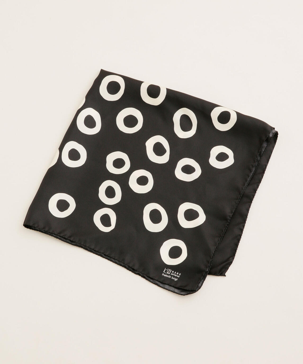 Fratelli Luigi/BANDANA 別注シルクツイルビンテージドットスカーフ 6712241307
