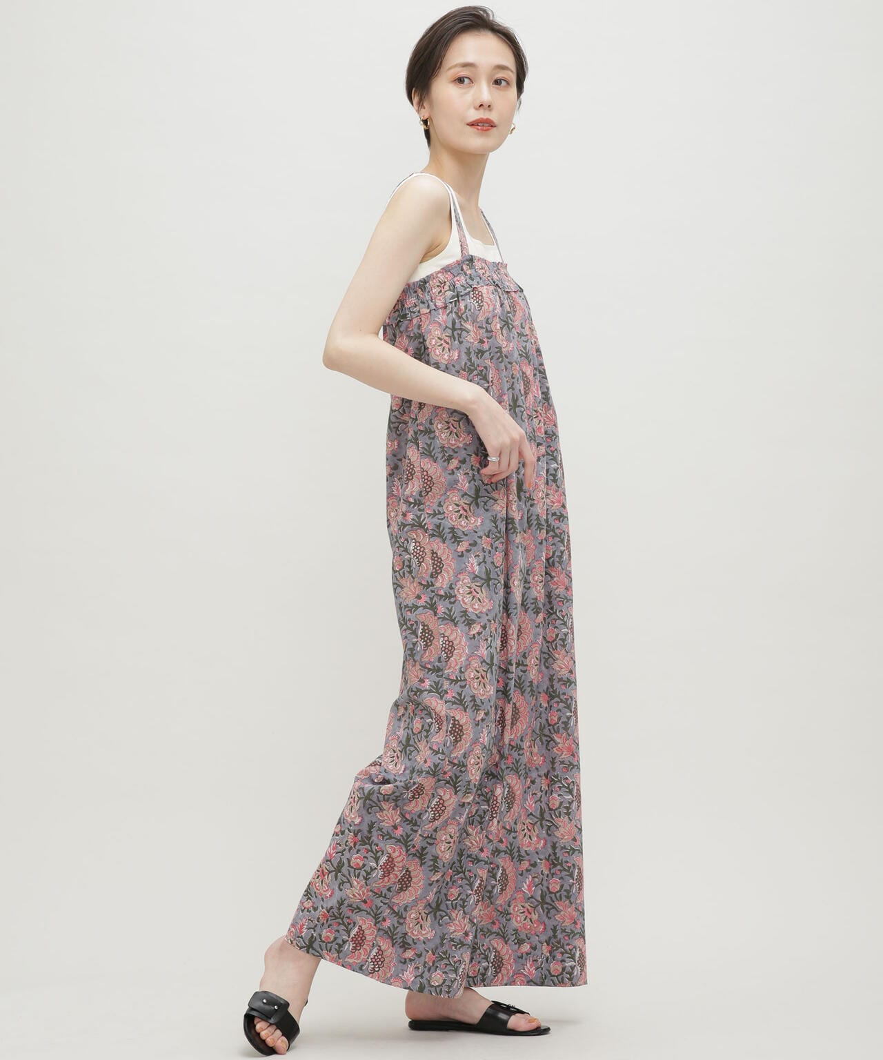 H.A.O/Block Print Jumpsuit 6713119075