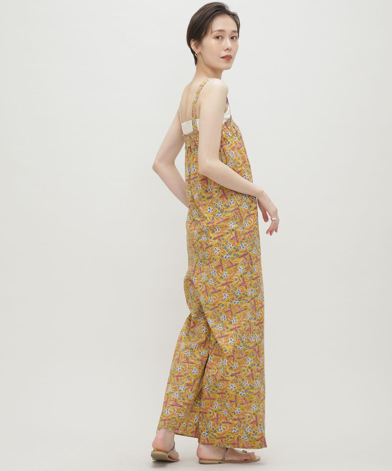 H.A.O/Block Print Jumpsuit 6713119075