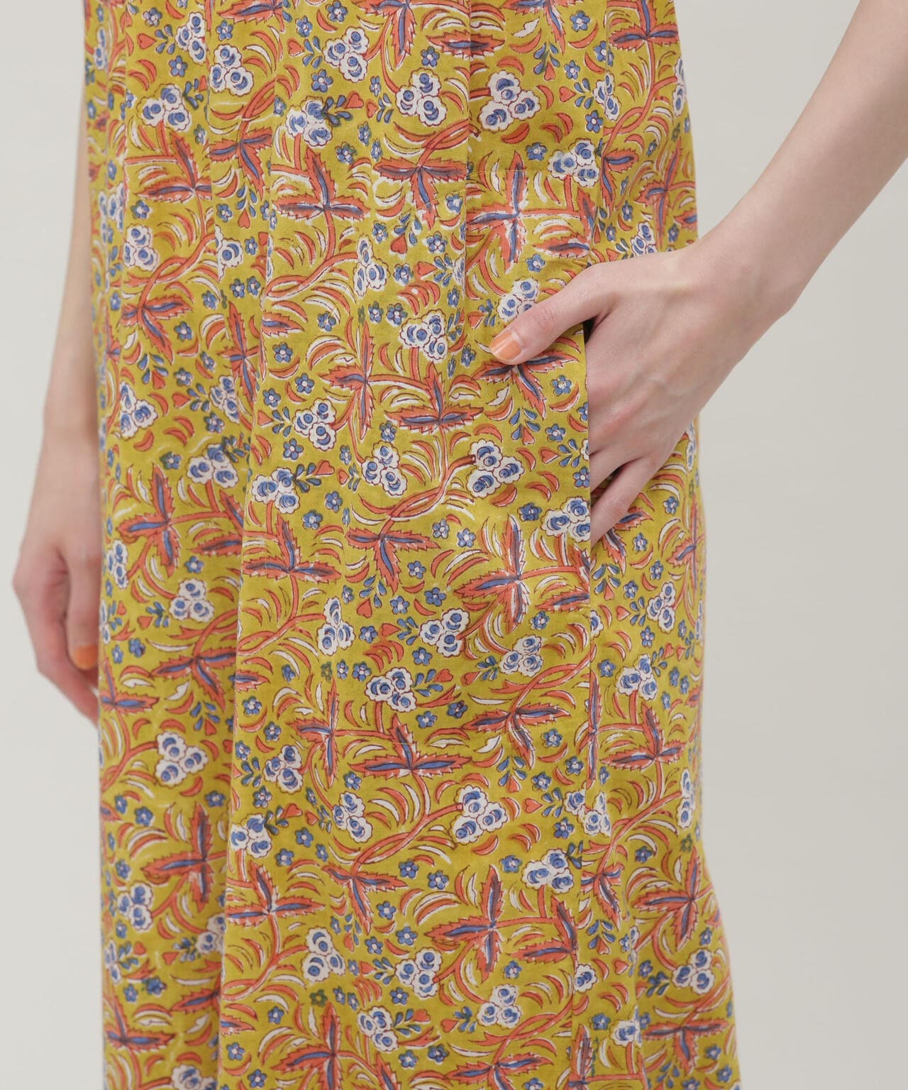 H.A.O/Block Print Jumpsuit 6713119075