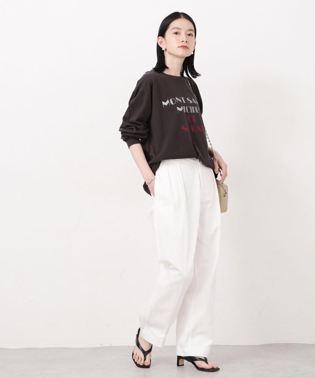 Odub/別注 加工ロングスリーブT 6713123030