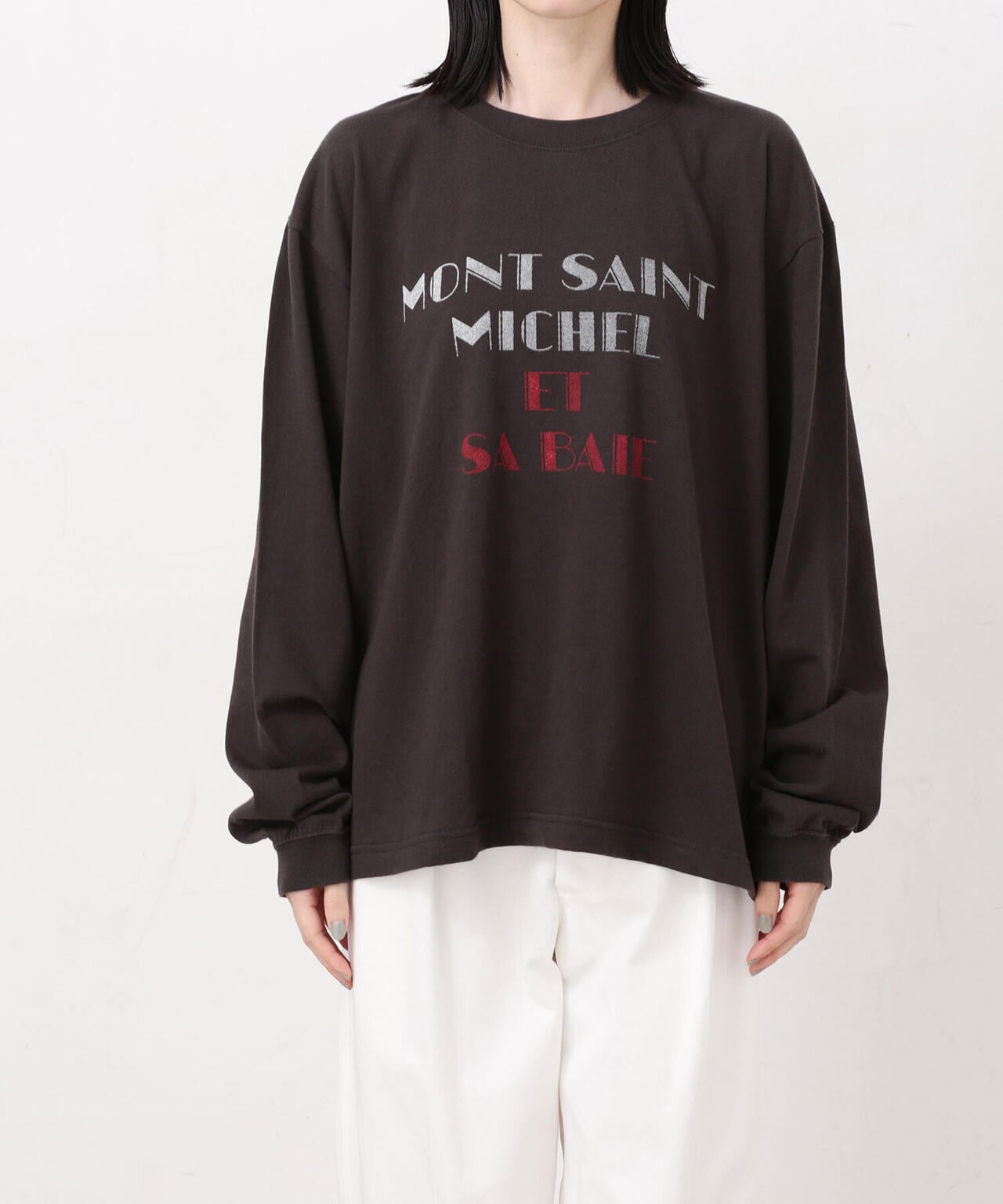 Odub/別注 加工ロングスリーブT 6713123030