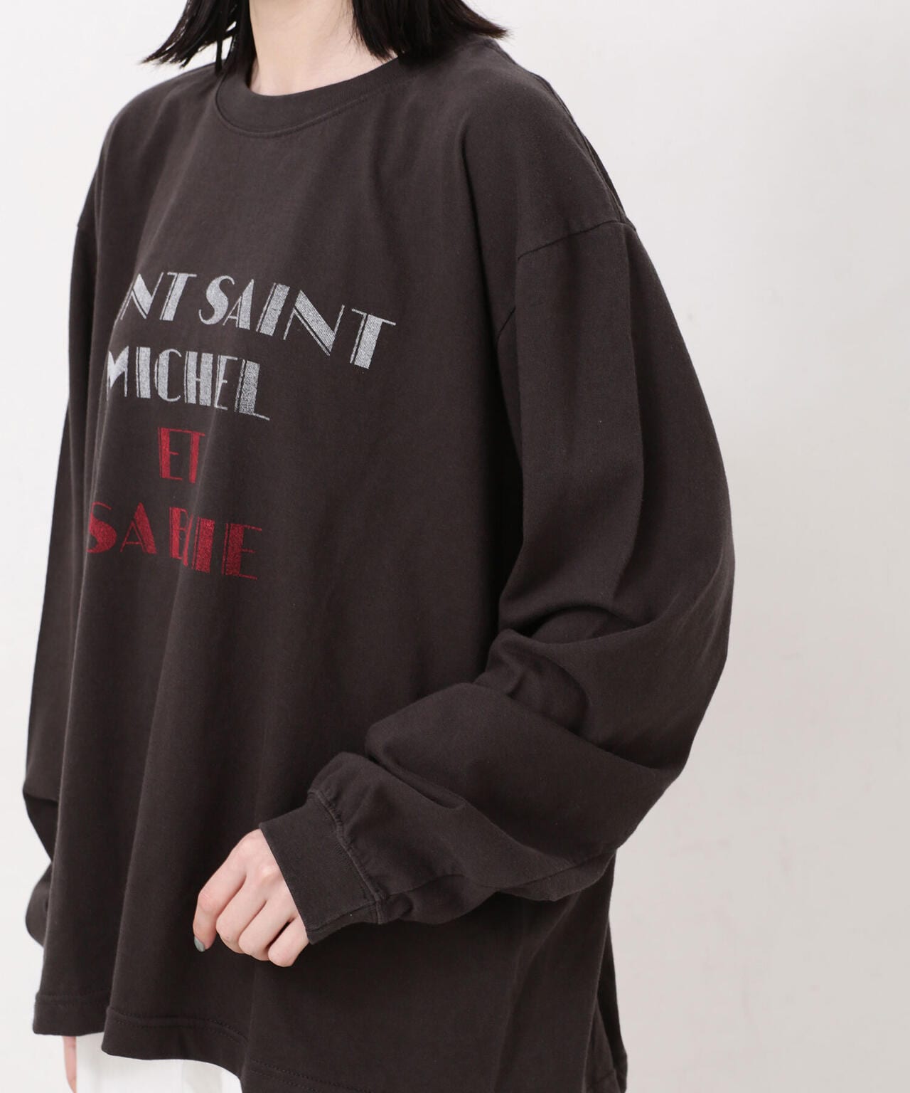 Odub/別注 加工ロングスリーブT 6713123030