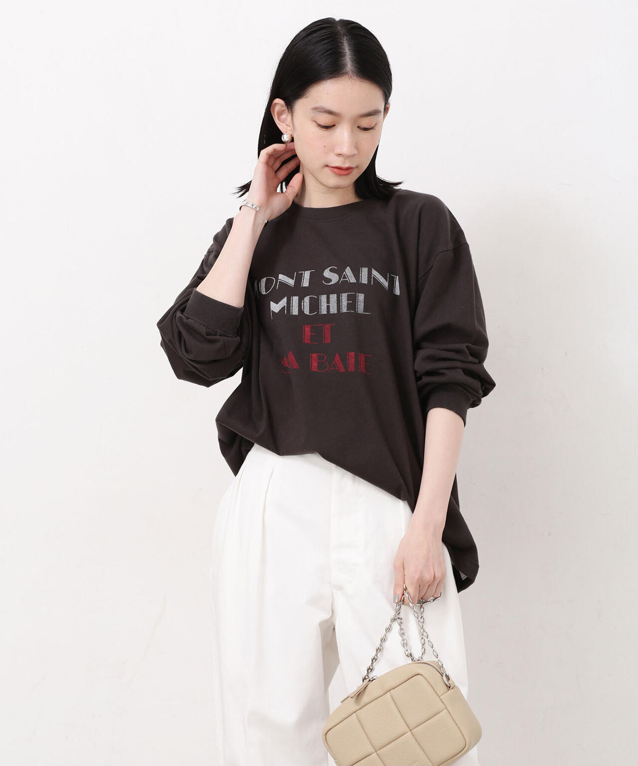 Odub/別注 加工ロングスリーブT 6713123030