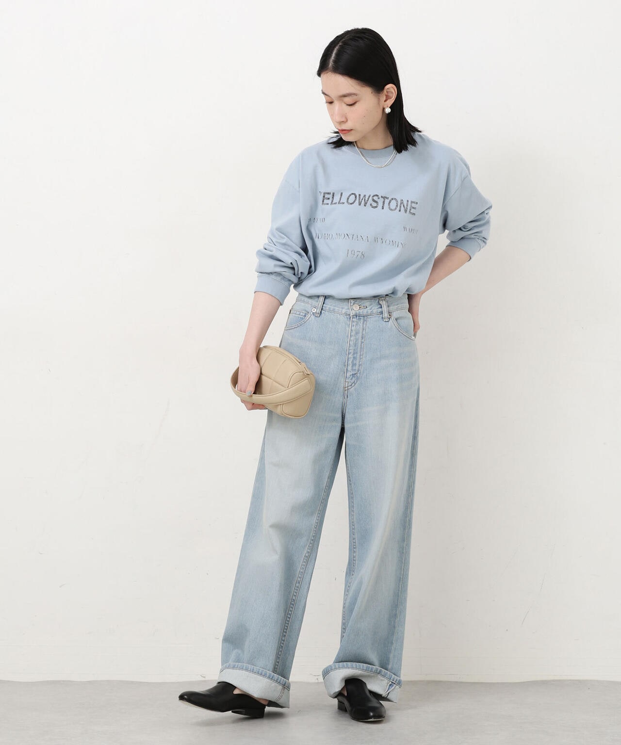 Odub/別注 加工ロングスリーブT 6713123030