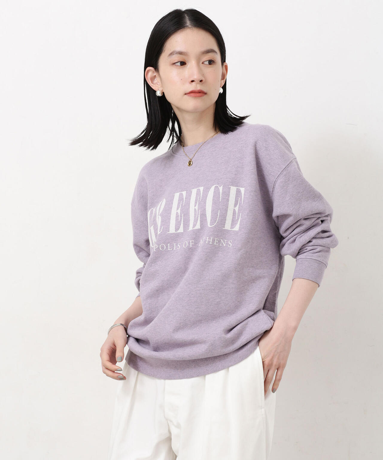 ウォッシャブル】タイガーパッチTシャツ(トップス)｜EVEX by