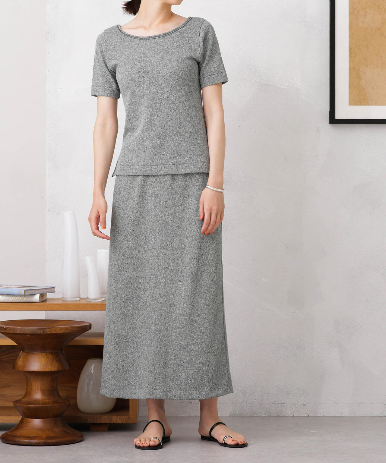 [ LMC ]★24FW★韓国人気★OVAL AOP LONG SLV JERSEY OVAL AOP LONG SLV JERSEY gray - LMC | 엘엠씨