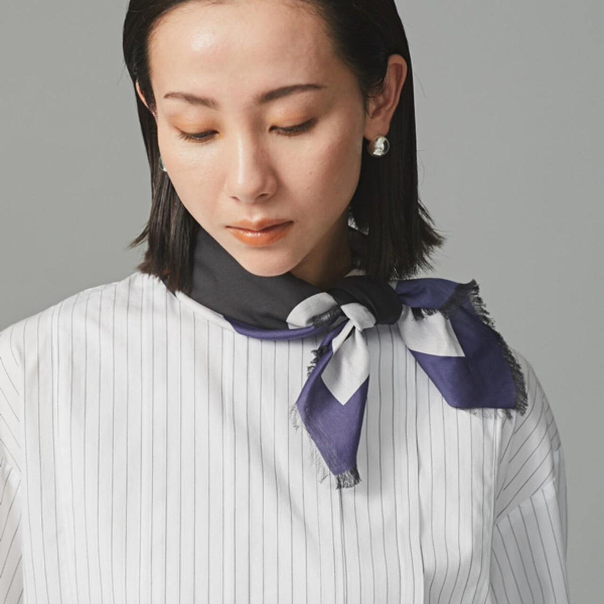 TOGA ARCHIVES フリンジ付きスカーフ TOGA ARCHIVES フリンジ付きスカーフ（HERMES*フリンジバンダナ