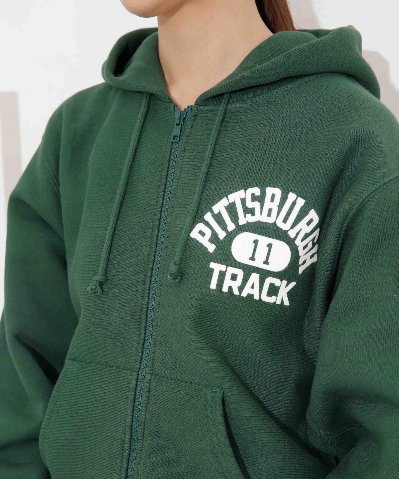 Champion/リバースウィーブ ジップフードスウェット