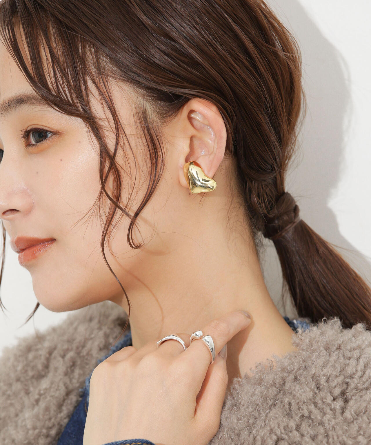 IRIS47/petite mind earring