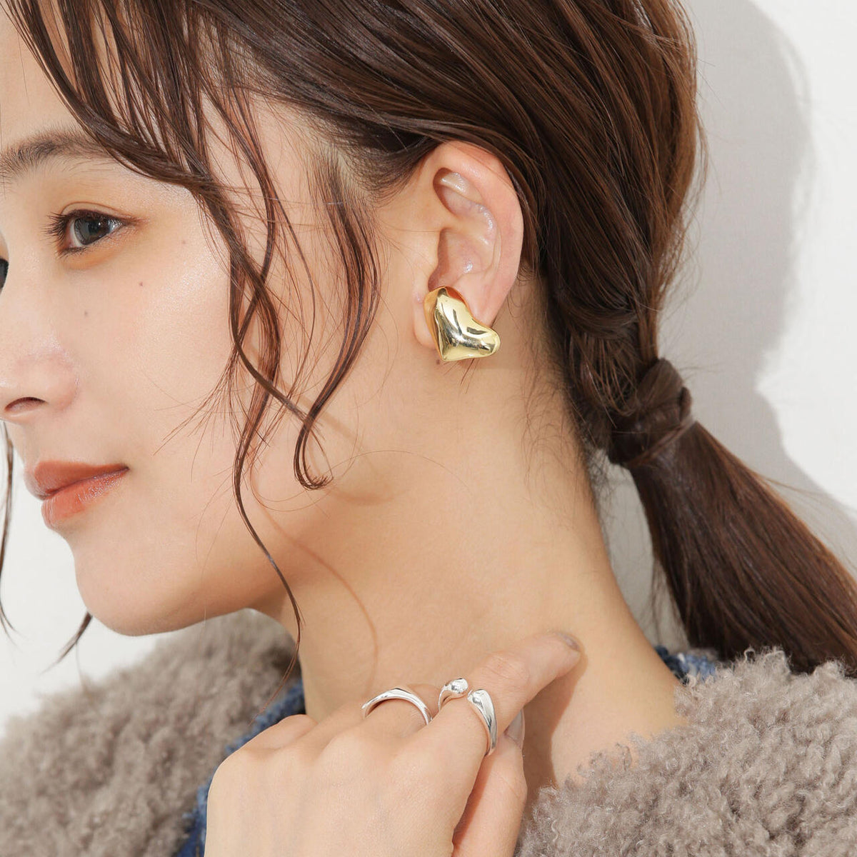 IRIS47/petite mind earring