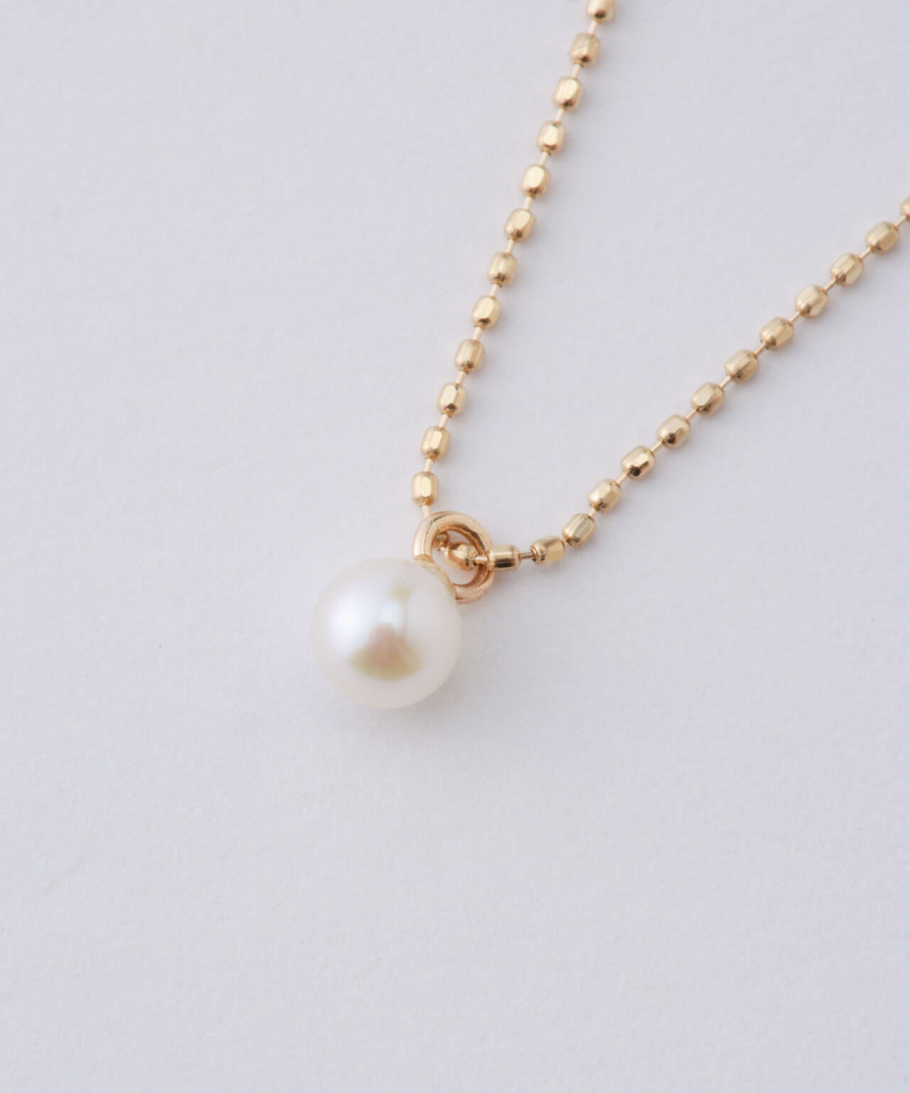 les bonbon/stardust pearl necklace YG