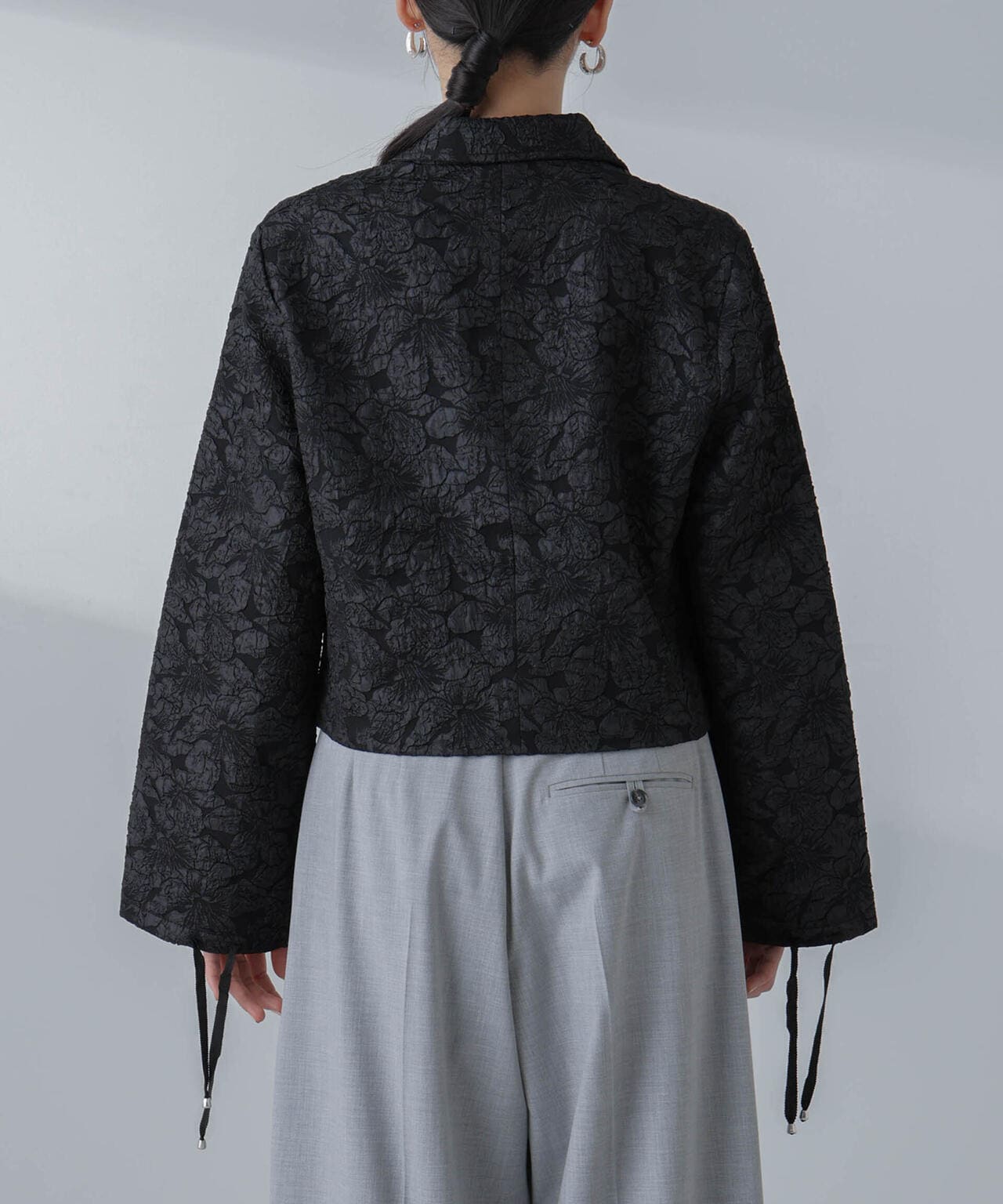 Baum und Pferdgarten/BEVIN Flower Jacquard ジャケット 6714116002