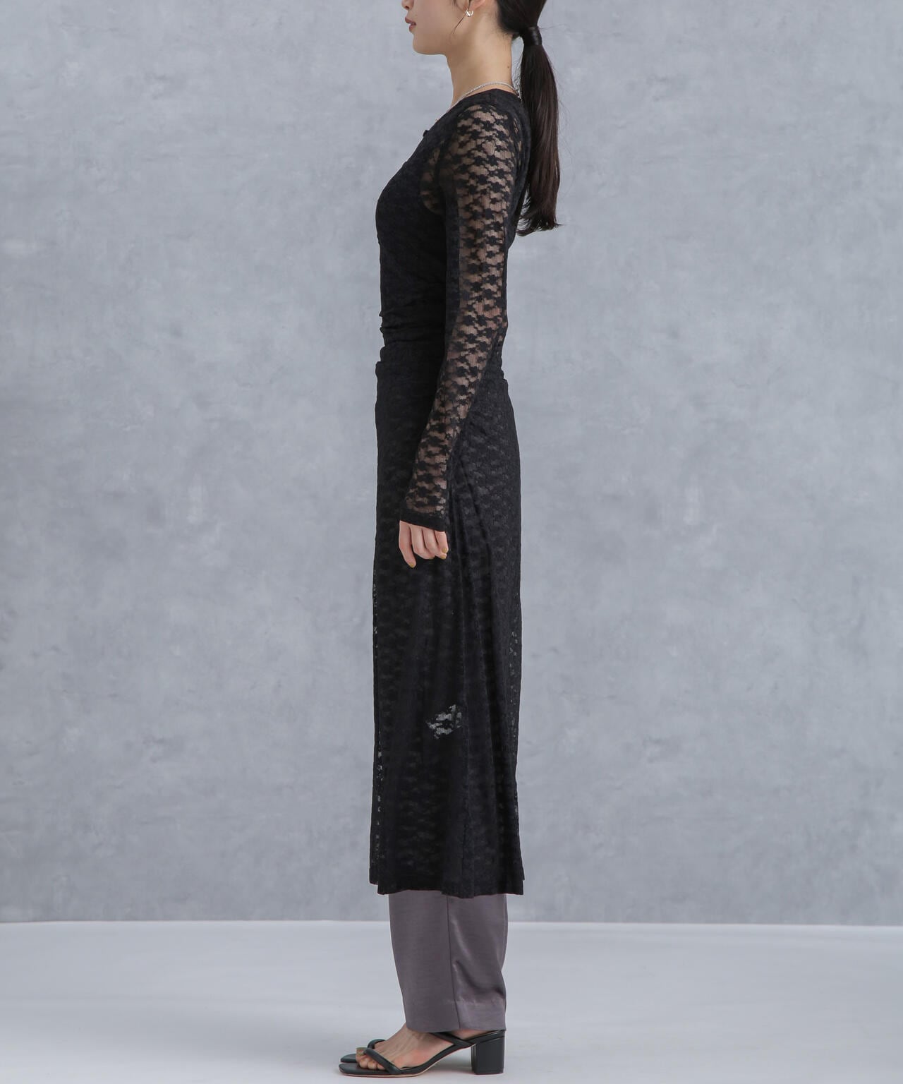 Baum und Pferdgarten/JULITA Lace Stretch ワンピース 6714119034