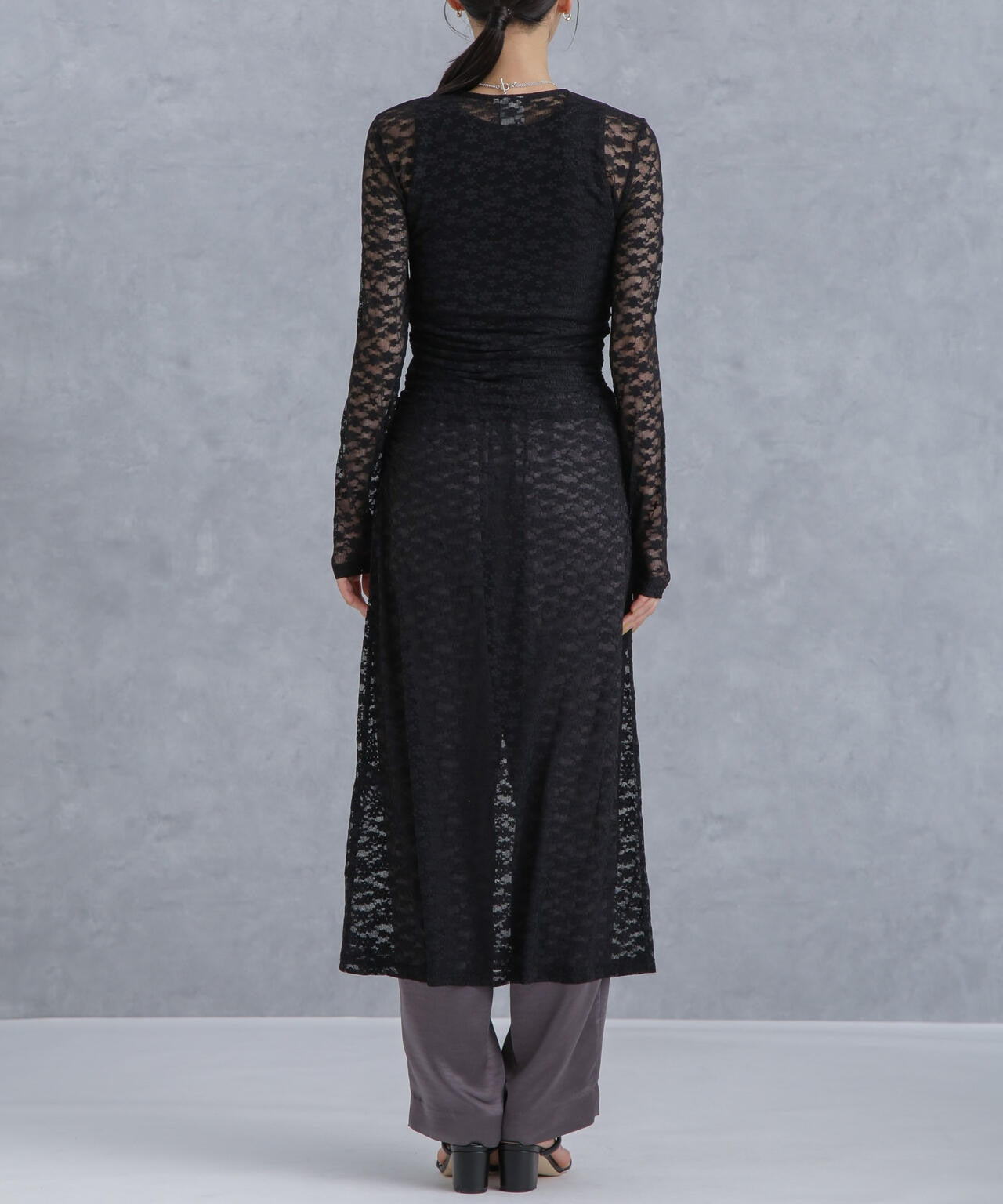 Baum und Pferdgarten/JULITA Lace Stretch ワンピース 6714119034