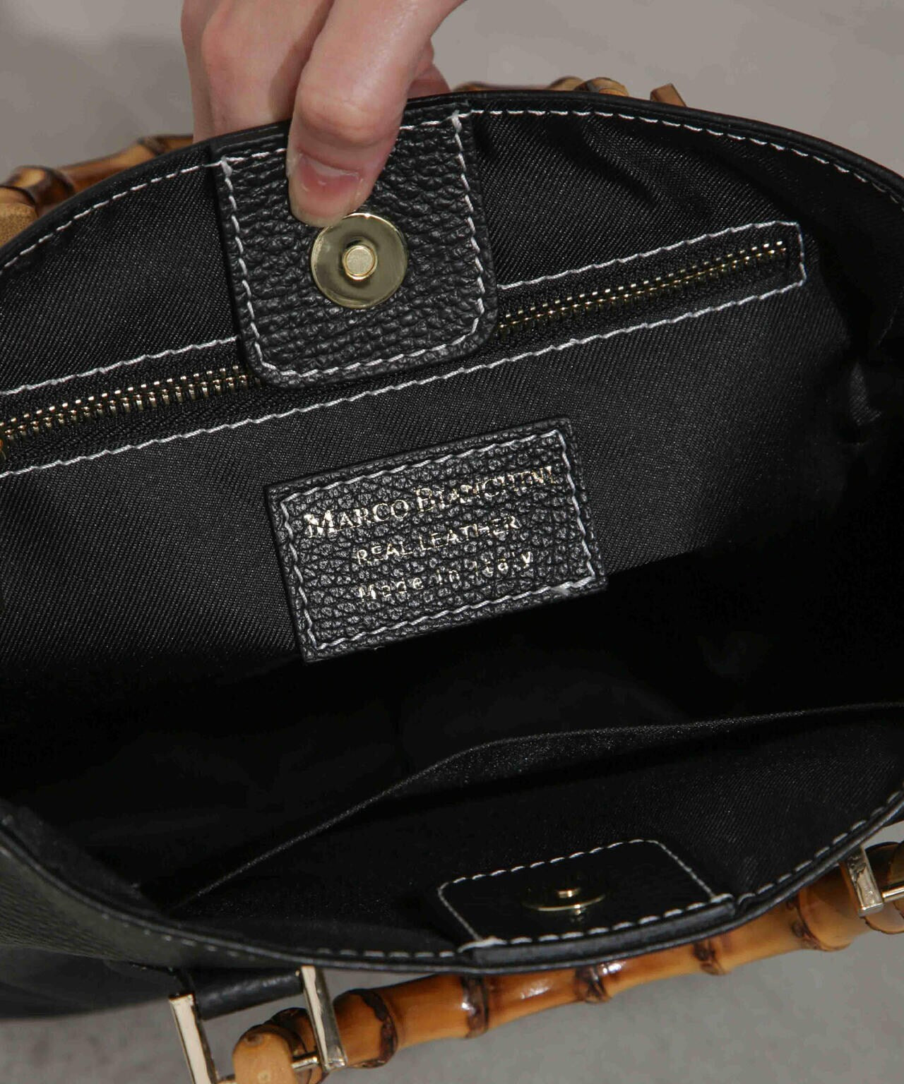 MARCO BIANCHINI/バンブー2WAYトートバッグ 6714132322