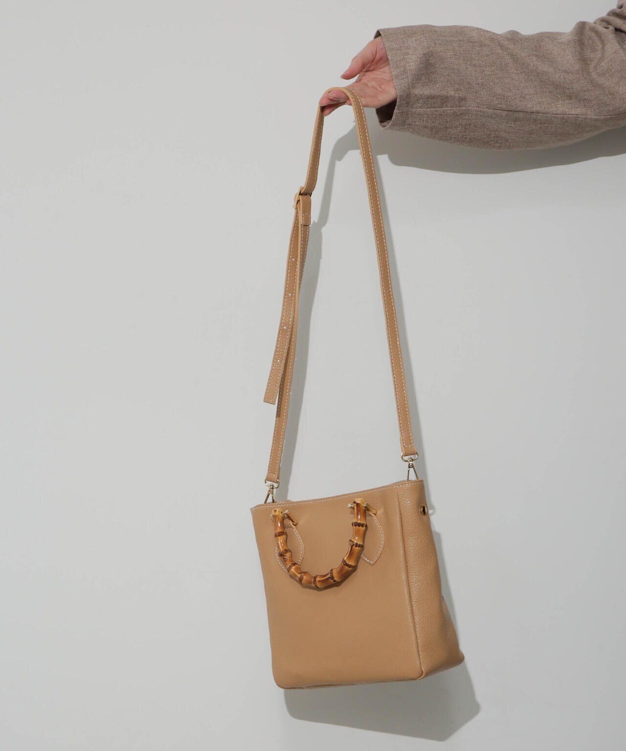 MARCO BIANCHINI/バンブー2WAYトートバッグ 6714132322