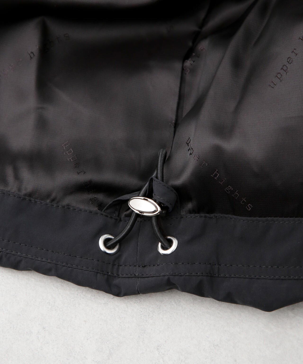 mush wear リバーシブルショートダウン　black 1週間以内お届け】リバーシブルショートダウン EZ042