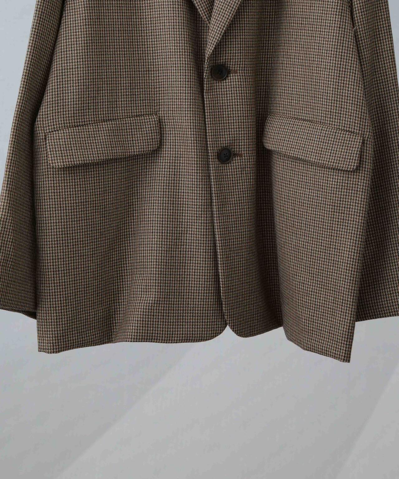 RhodolirioN/Oversized Jacket - Houndstooth 6714216010
