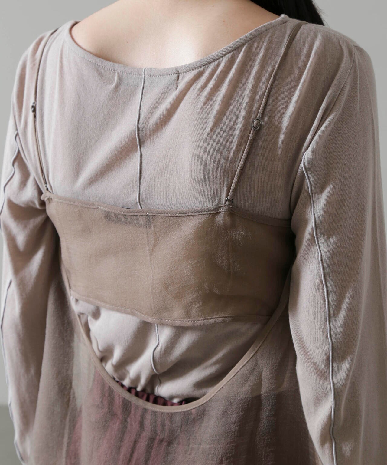 ESTHE / Cut-Out Organza Dress