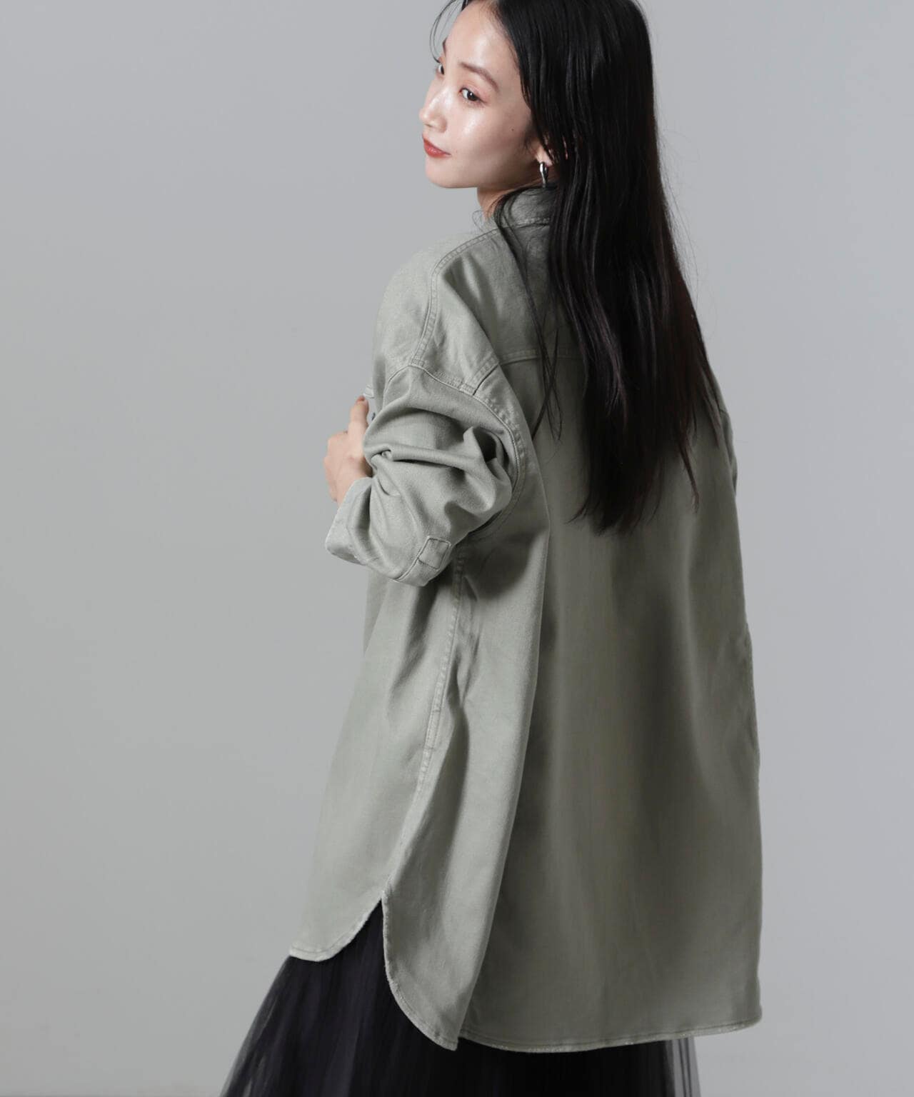 Healthy Denim/Almond シャツ 6714220010