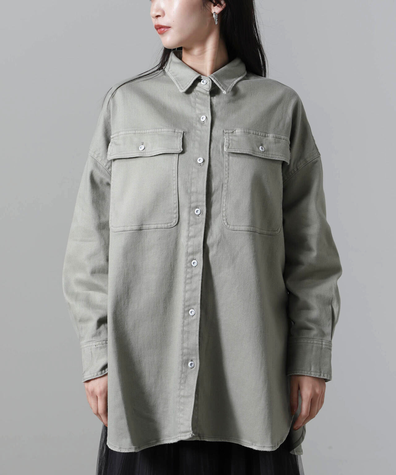 Healthy Denim/Almond シャツ 6714220010