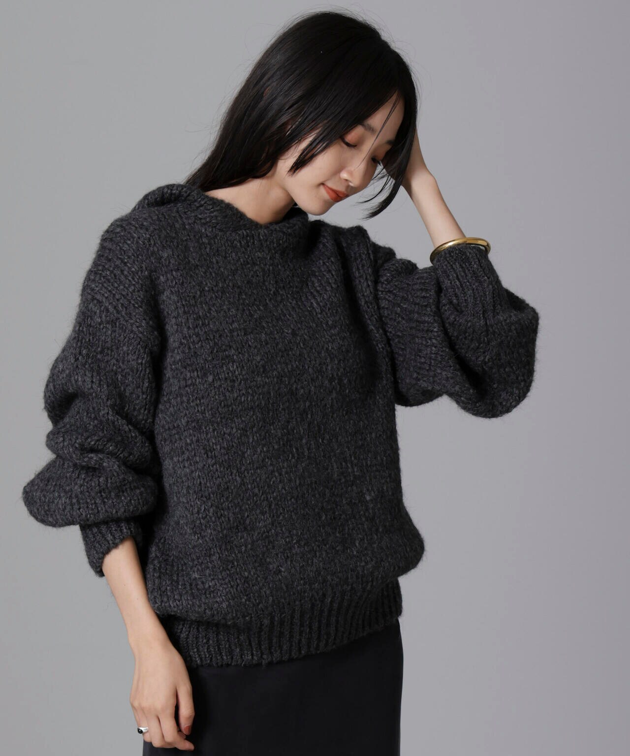 TRICOTS JEAN MARC / 別注 ニット フーディー
