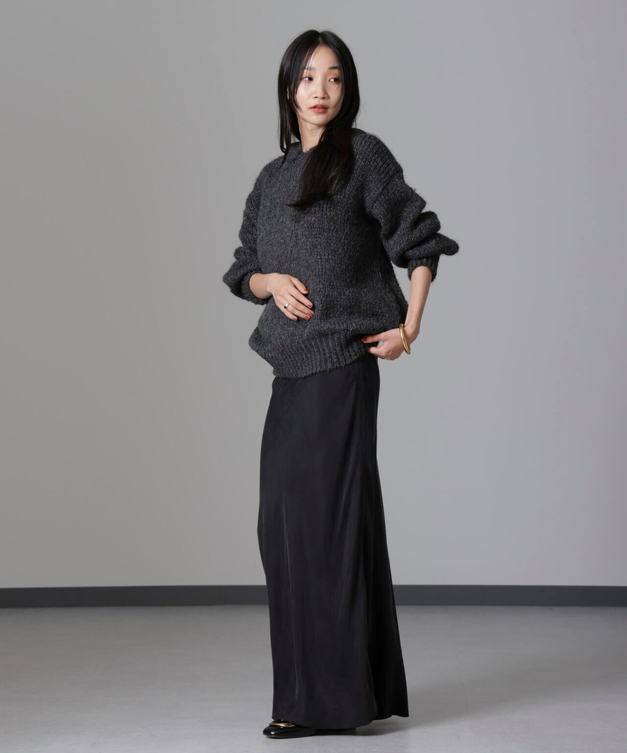 TRICOTS JEAN MARC/別注 ニットフーディー 6714222052