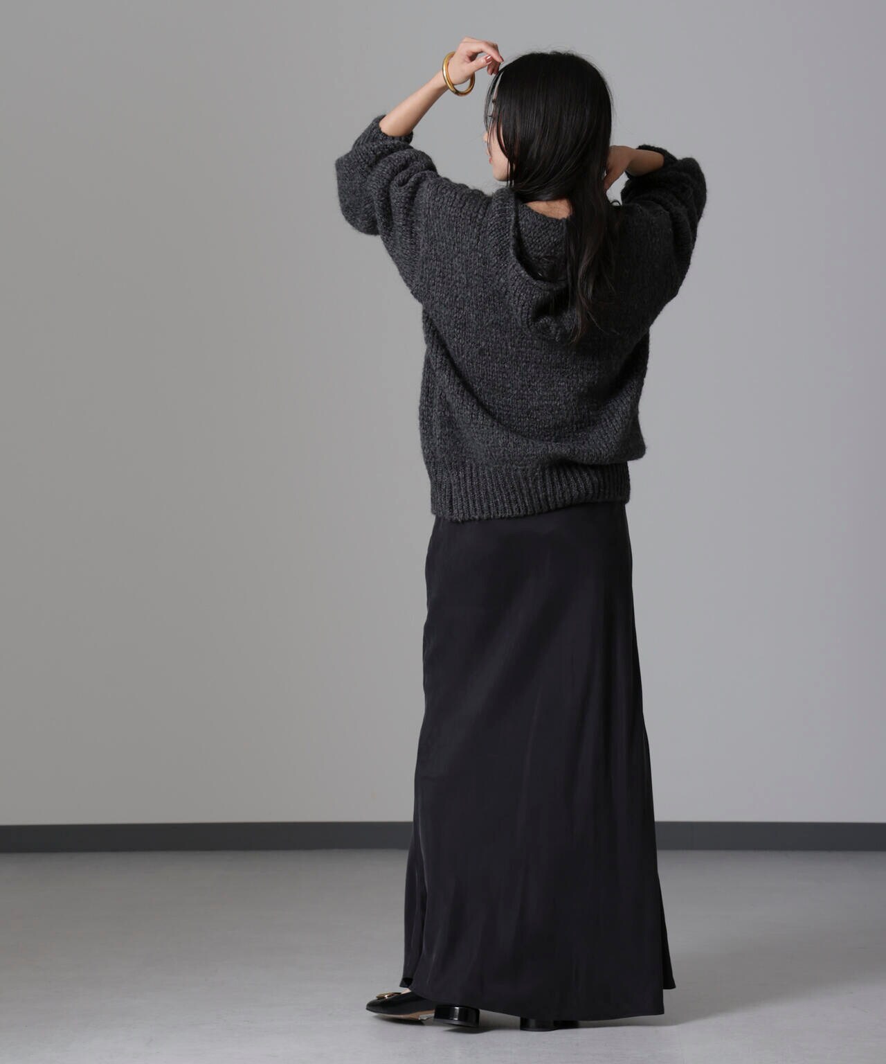 TRICOTS JEAN MARC/別注 ニットフーディー 6714222052